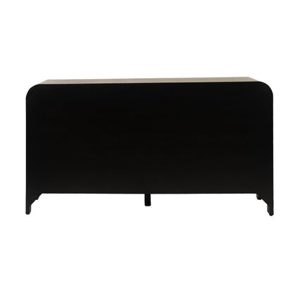 Chisholm 160cm 6 Drawer Chest - Black