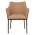 Alpha Dining Chair - Tan Vegan Leather