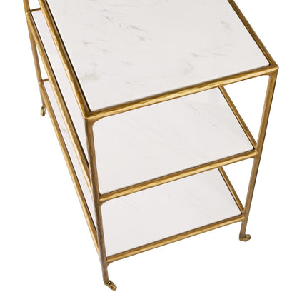 Heston Marble Bar Cart