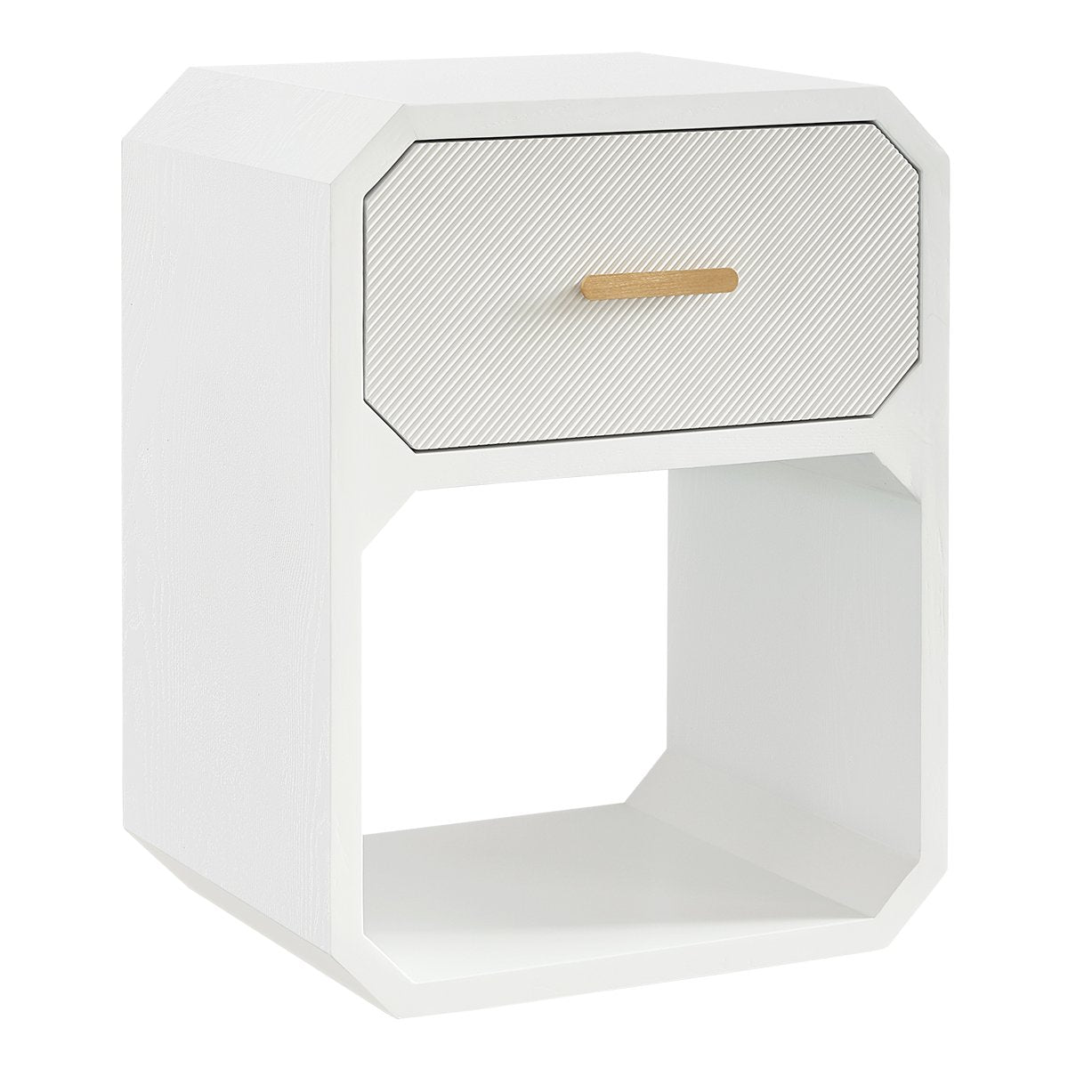 Anderson Bedside Table - Small White