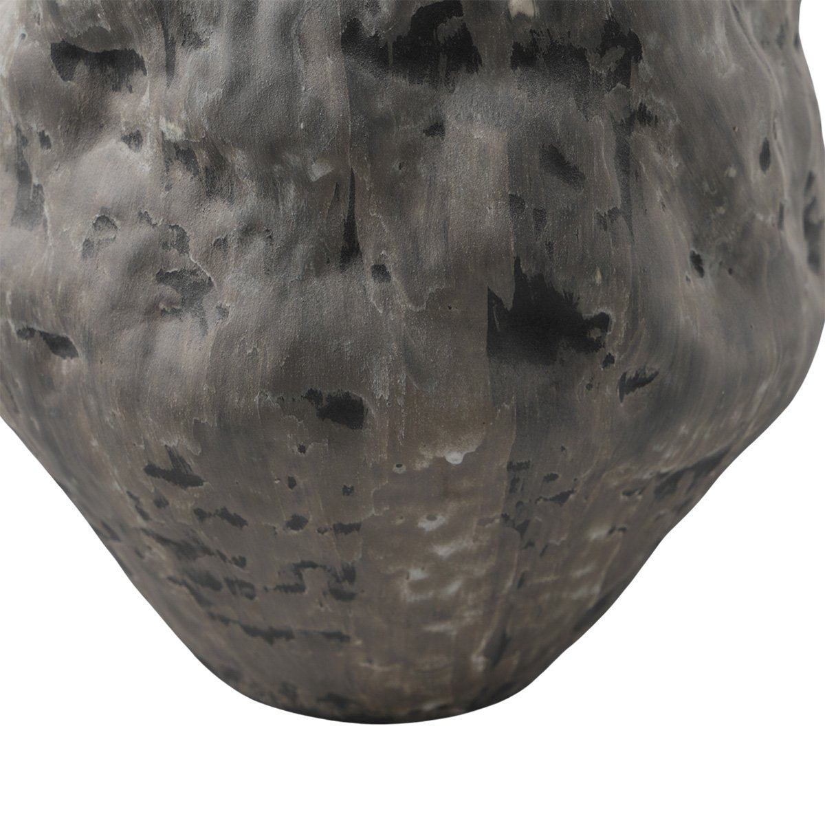 Fluer Porcelain Vase - Charcoal - OUTLET NSW