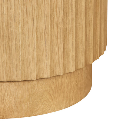 Avery Side Table - Natural Oak