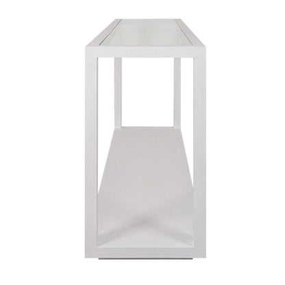 Sadie Oak Console Table - White