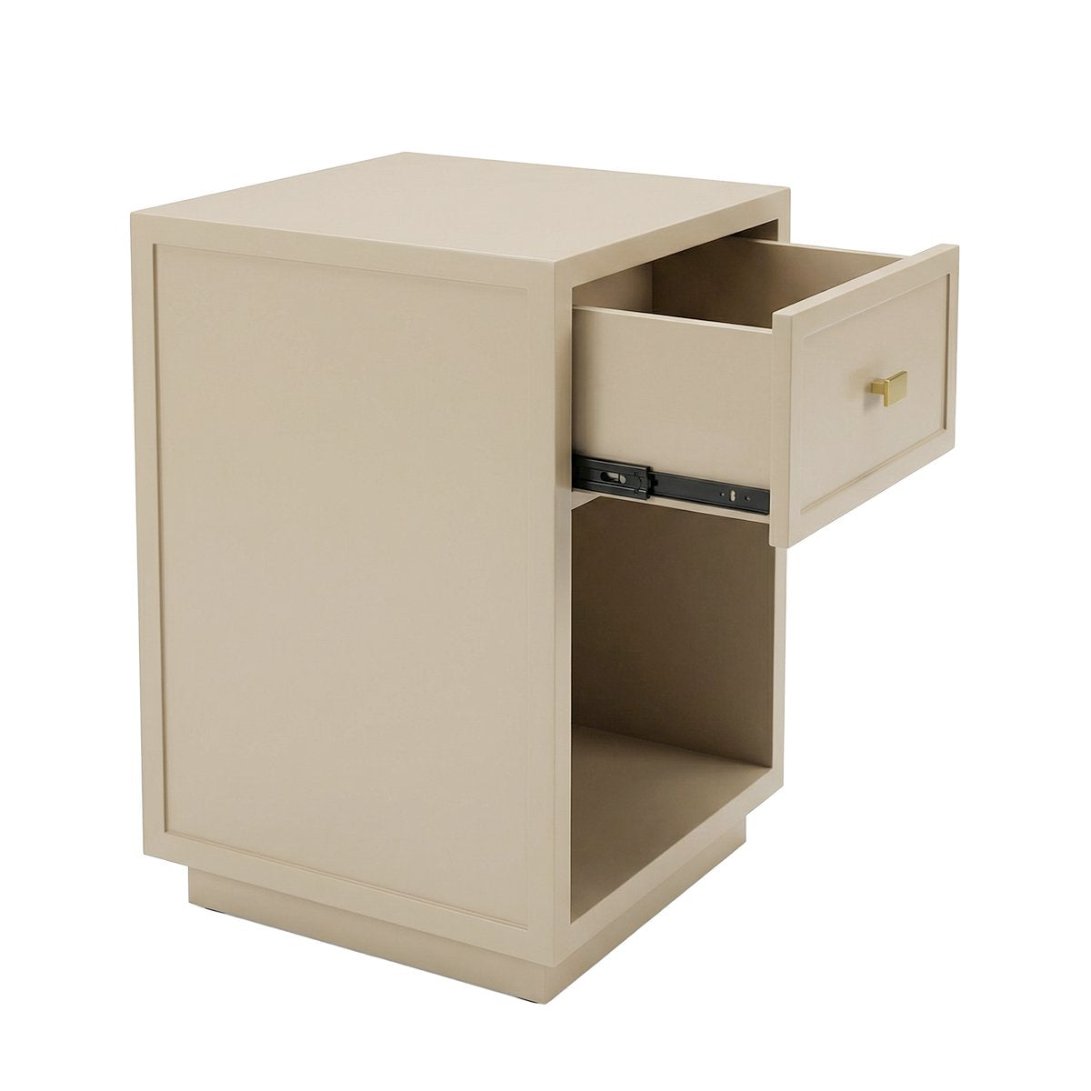 Logan Bedside Table - Petite Beige