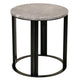 Bowie Marble Side Table - Grey