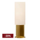 Samara Alabaster Table Lamp - Brass