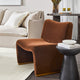 Beau Occasional Chair - Dark Chocolate Velvet