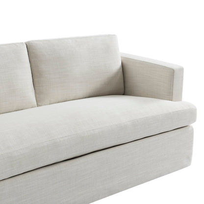 Birkshire 2 Seater Slip Cover Sofa - Off White Linen