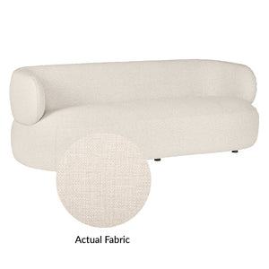 Greenwich 3 Seater Sofa  - White Chenille