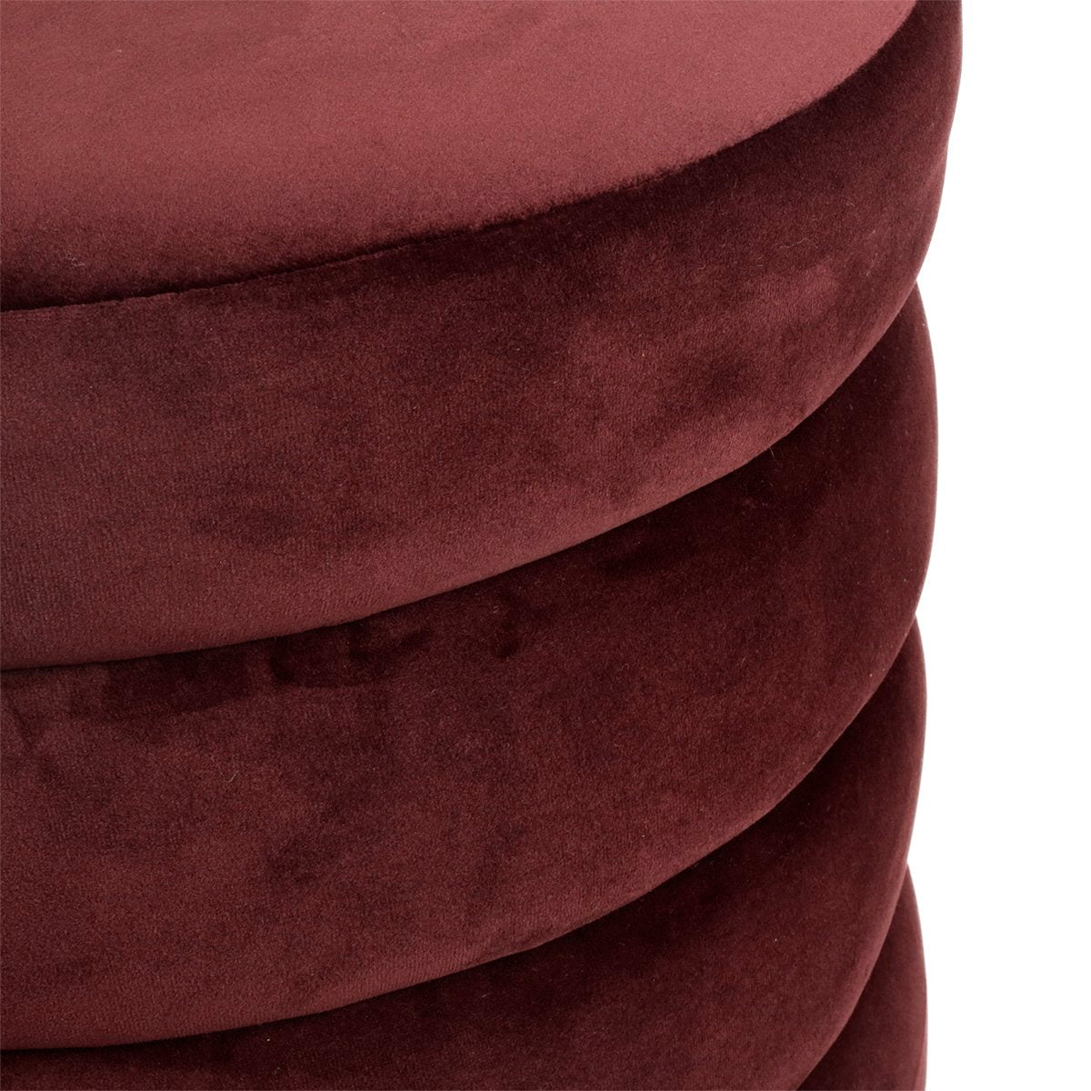 Demi Stool - Mulberry Velvet – view 5