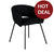 Delta Dining Chair - Black Onyx Boucle