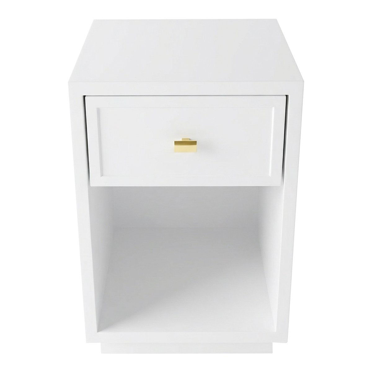Logan Bedside Table - Petite White