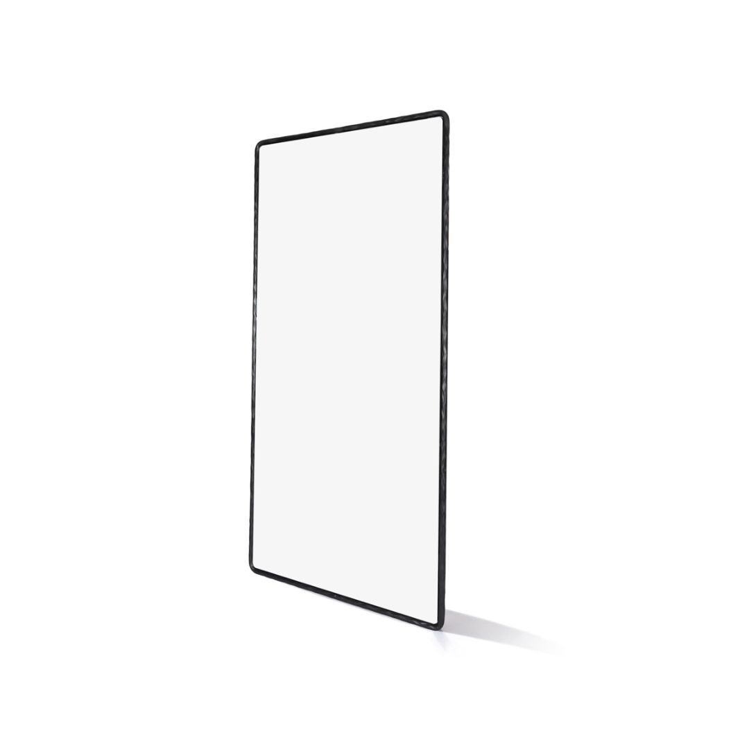 Heston 75x180cm Rectangle Floor Mirror - Black - OUTLET NSW