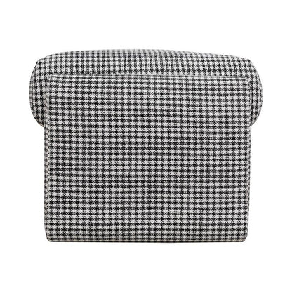 Cairo Bench Ottoman - Houndstooth