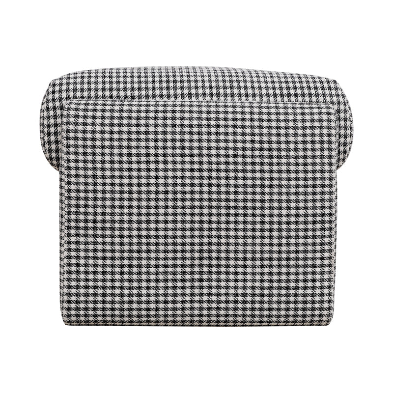 Cairo Bench Ottoman - Houndstooth