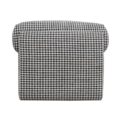Cairo Bench Ottoman - Houndstooth