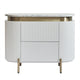 Demarco Bedside Table - White