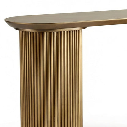 Nomad Console Table - Small Gold