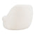 Aurora Swivel Chair - Off White Shearling