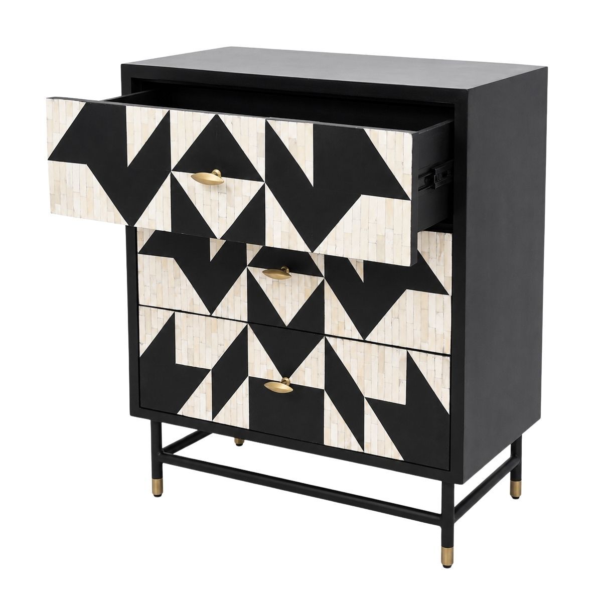 Huxton 80cm 3 Drawer Chest