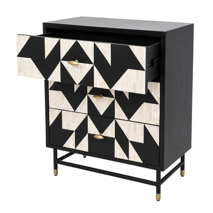 Huxton 80cm 3 Drawer Chest