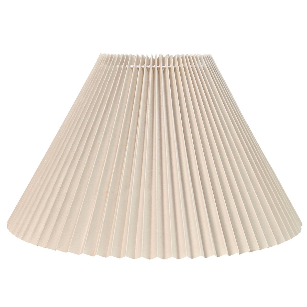 Anya Pleated Empire Shade - Small Off White