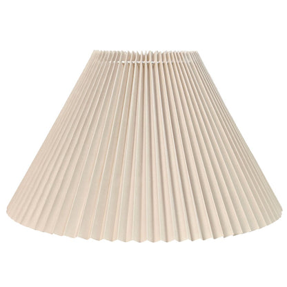 Anya Pleated Empire Shade - Small Off White
