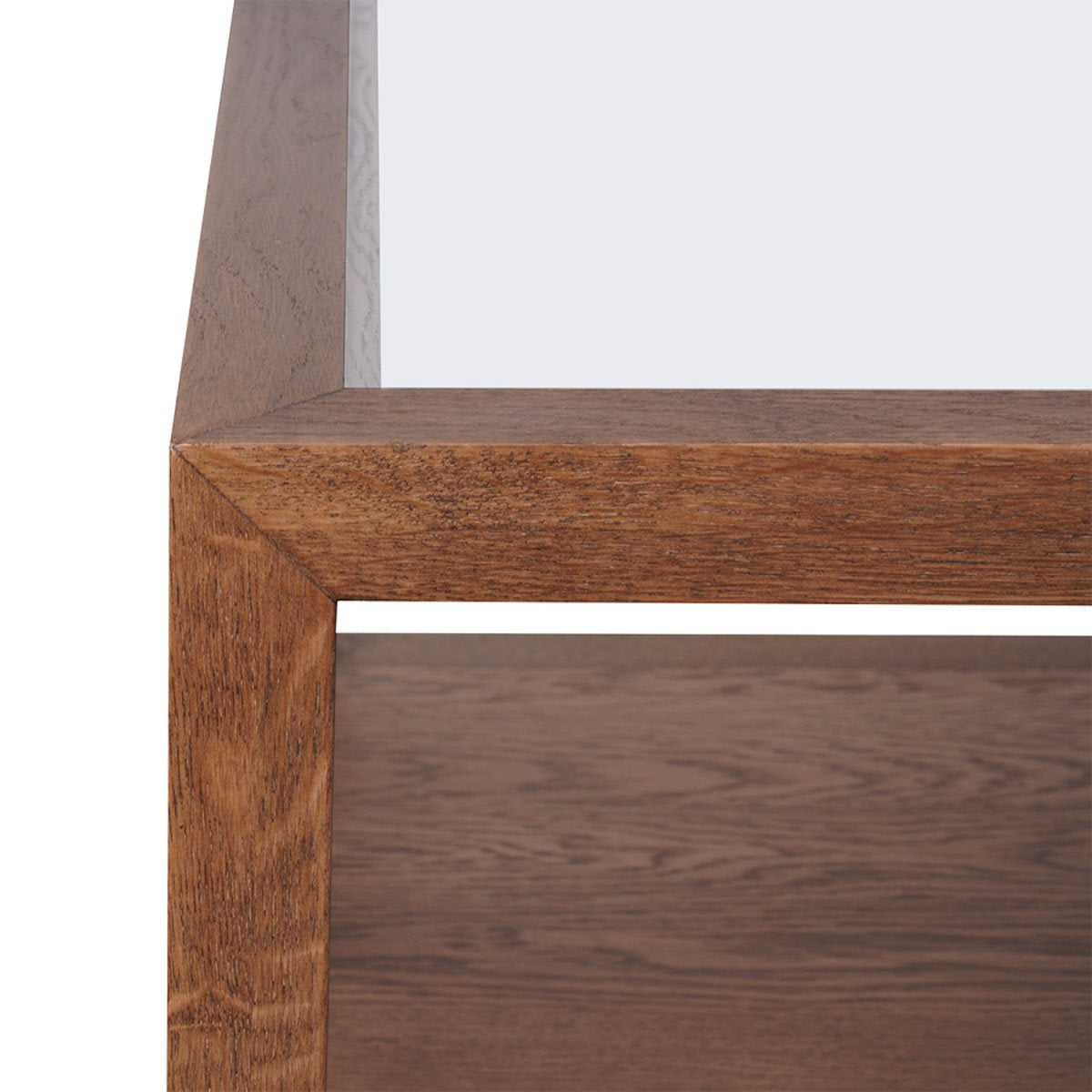 Sadie Oak Rectangle Coffee Table - Walnut