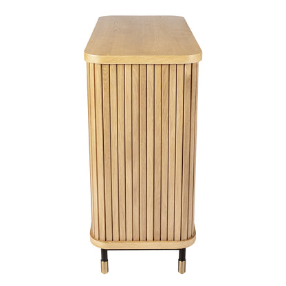Sophia 96cm Oak 3 Drawer Chest - Natural