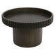 Blythe Footed Bowl - Large Dark Brown
