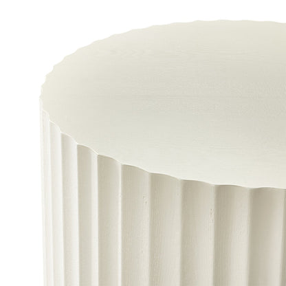 Avery Side Table - Ivory