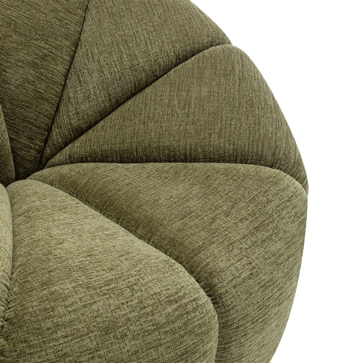 Avalon Swivel Occasional Chair - Olive Chenille