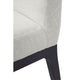 Ashton Black Dining Chair Set of 2  - Natural Linen