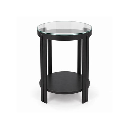 Bonnie Round Side Table - Black - OUTLET NSW