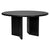 Montauk Round Dining Table - 1.5m Black