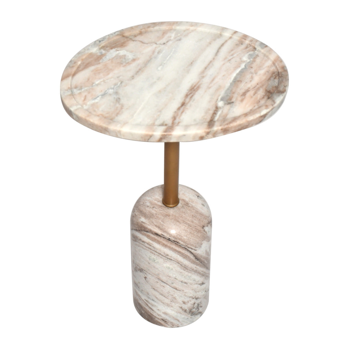 Solada Marble Cocktail Table - Small Natural