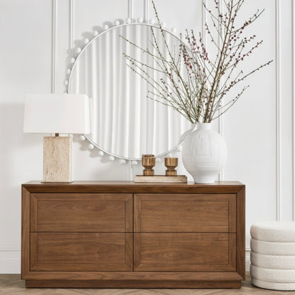 Balmain 4 Drawer Chest - Walnut