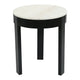 Oliver Marble Side Table - Large Black
