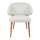 Harlow Natural Dining Chair - Natural Linen