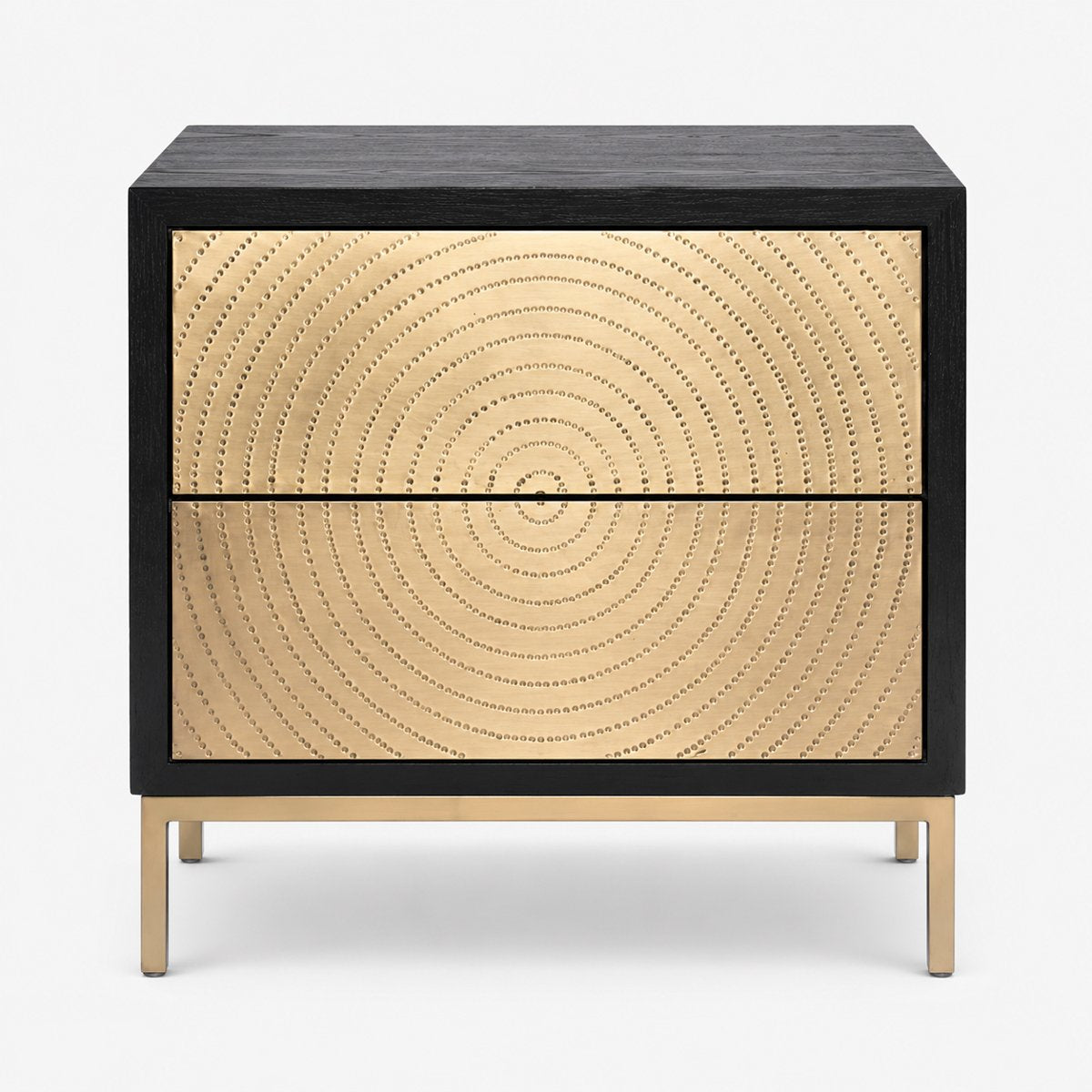Polos Bedside Table - Black