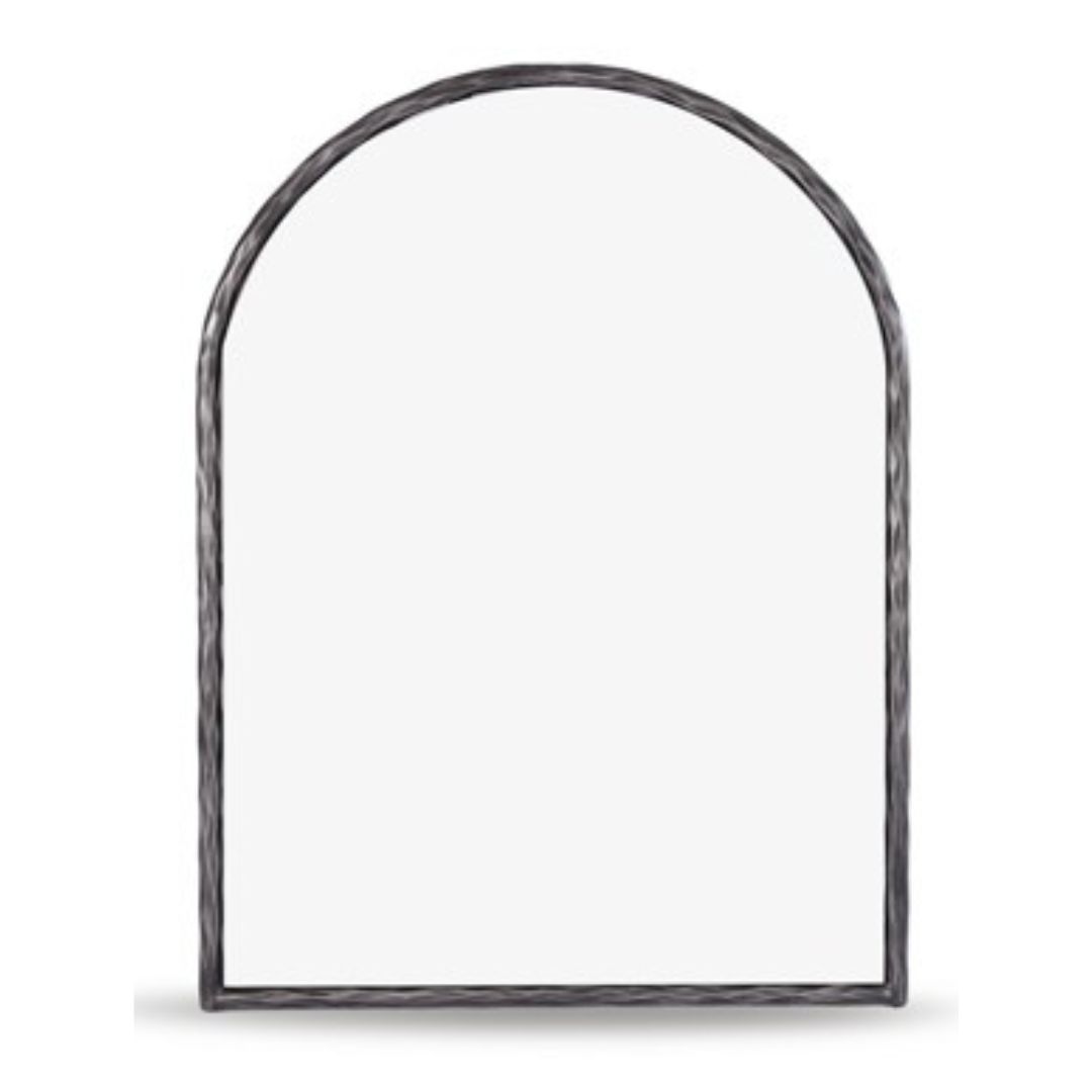 Heston 75x100cm Arch Wall Mirror - Pewter - OUTLET NSW