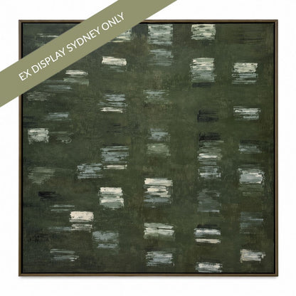 Moss Signals 120x120CM Canvas Painting - OUTLET NSW