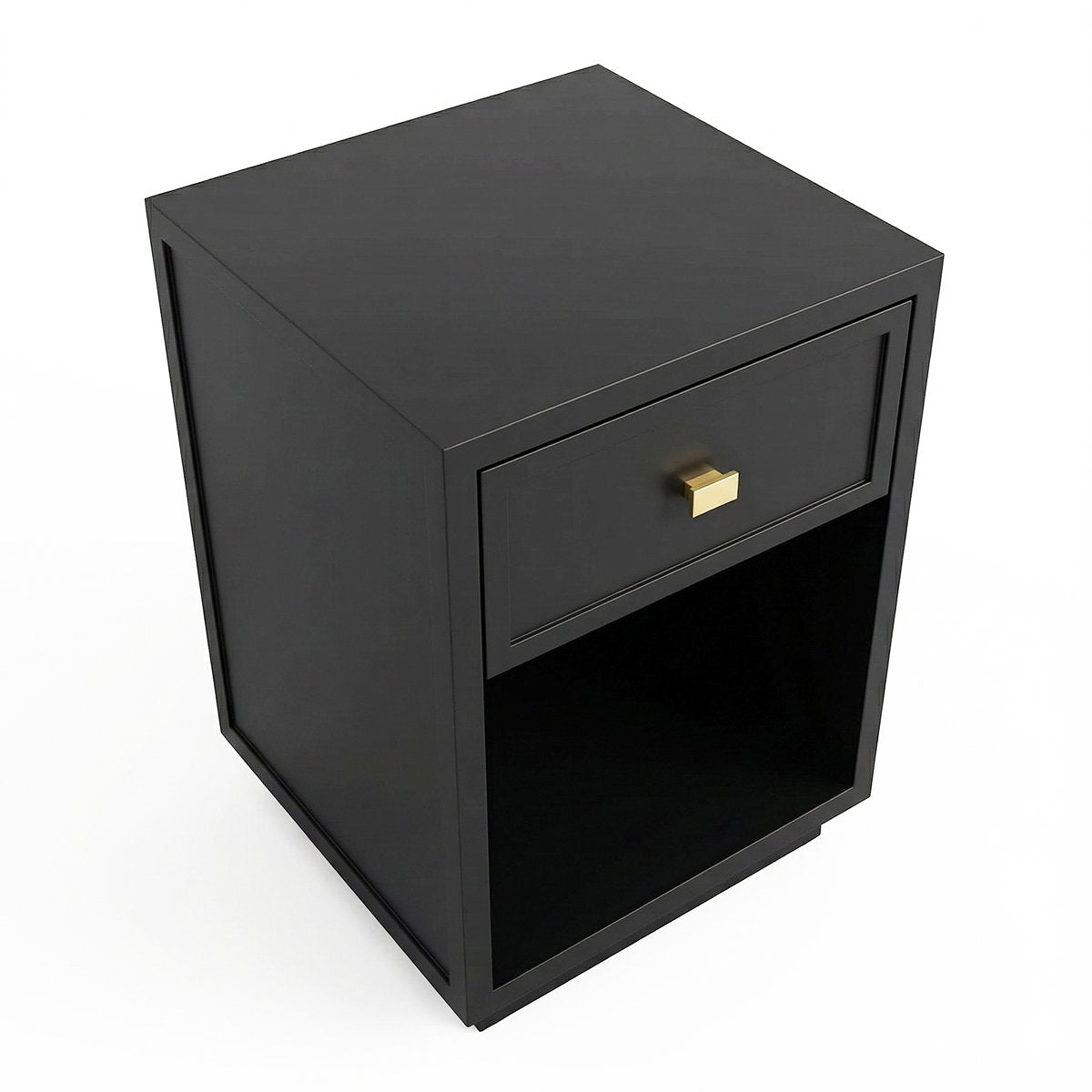 Logan Bedside Table - Petite Black