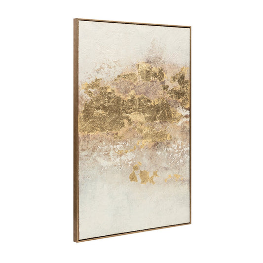 Golden Touch Set of Three Canvas Paintings
