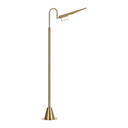 Lark Floor Lamp - Brass