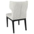 Ashton Black Dining Chair Set of 2  - Natural Linen