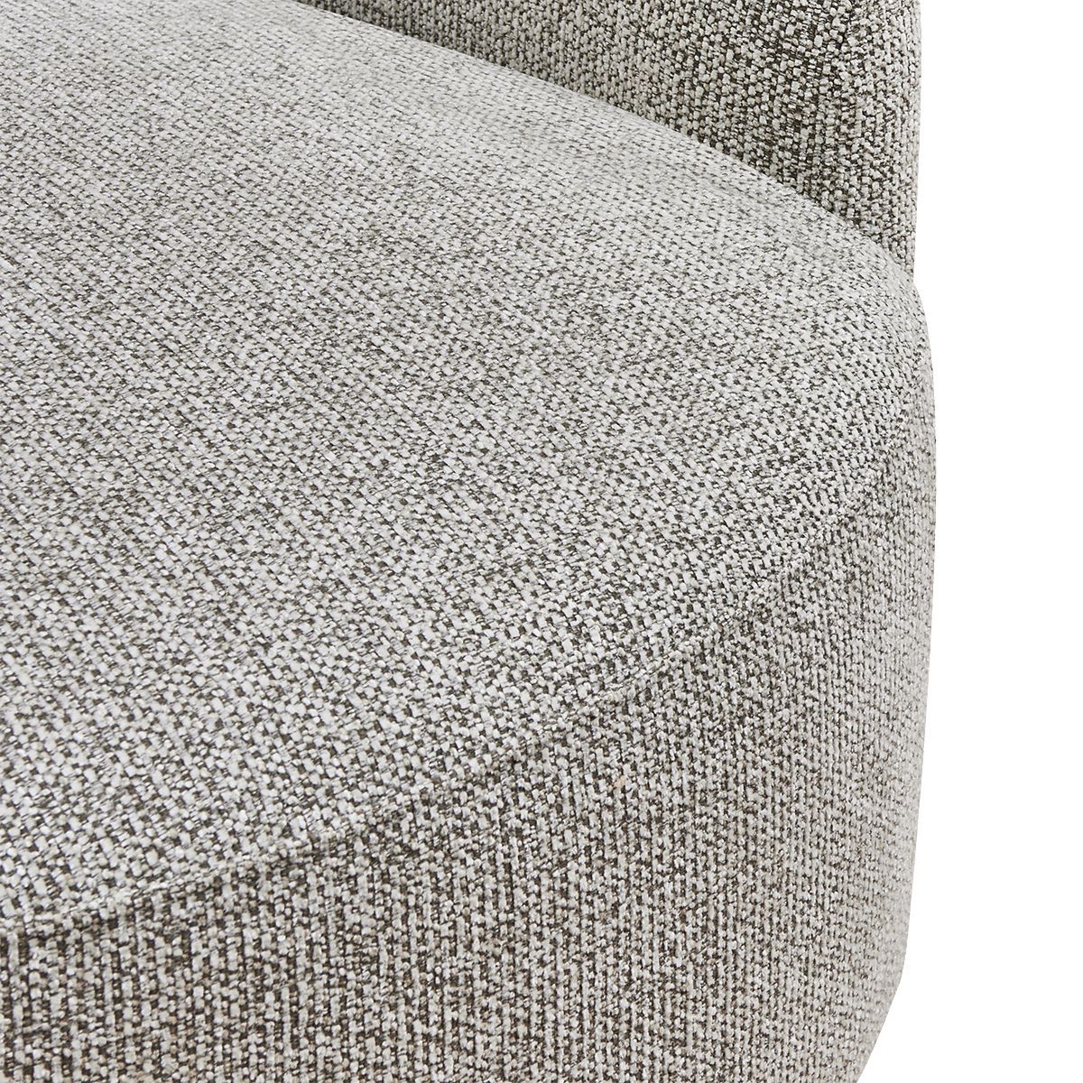 Kira Swivel Arm Chair - Speckle Brown