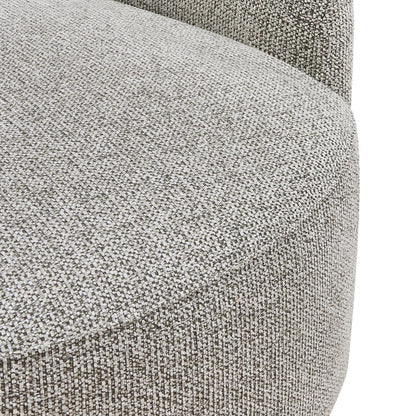 Kira Swivel Arm Chair - Speckle Brown