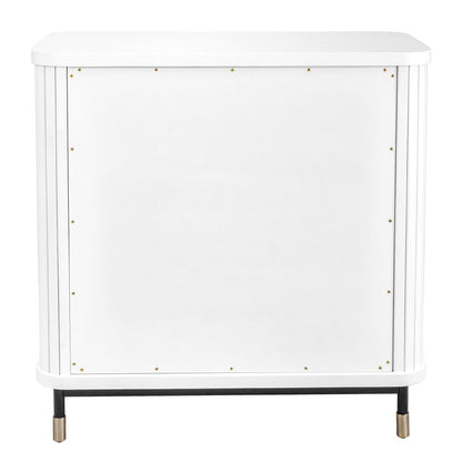 Sophia 96cm 3 Drawer Chest - White