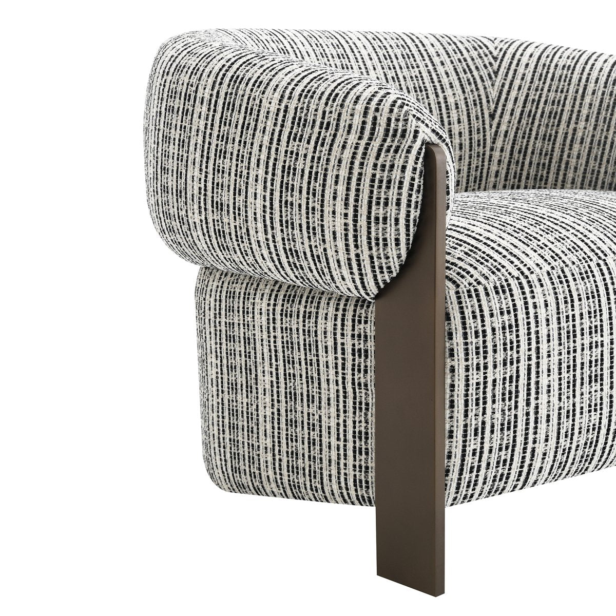 Napa Arm Chair - Black & White